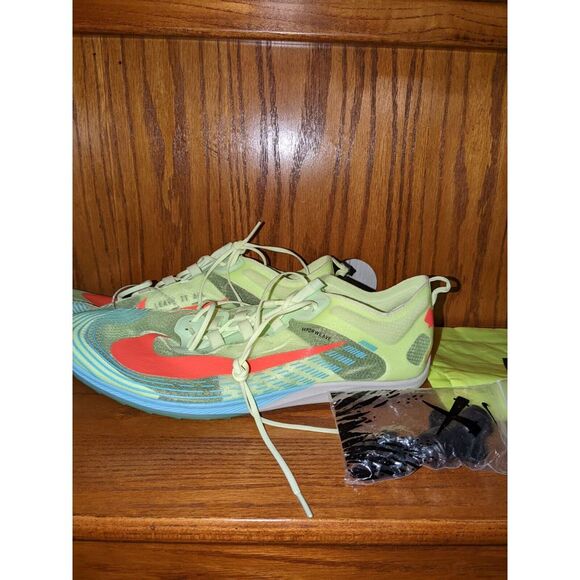 Nike Zoom Victory 5 XC Distance Spikes Volt Hyper Orange AJ0847-701 Mens Size 14